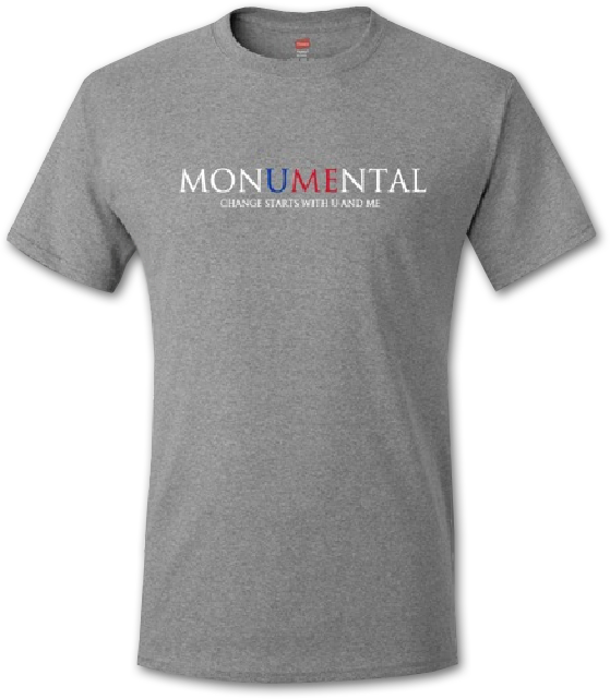 Monumental Gray T-Shirt